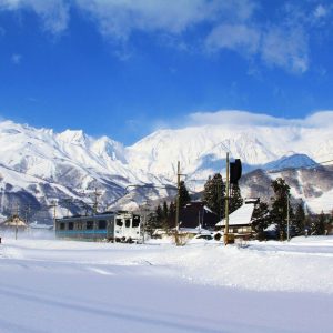 【2月】冬の大糸線ローカル列車