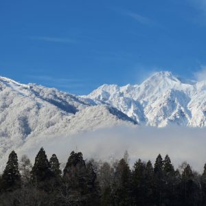 【12月】新雪の五竜岳